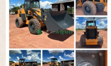 Pá Carregadeira, Case W20E