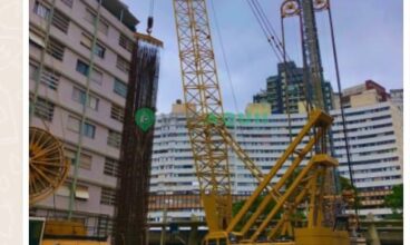 Guindaste trelicada, XCMG QUY 150