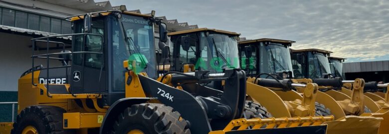 Pá Carregadeira, John Deere 724K