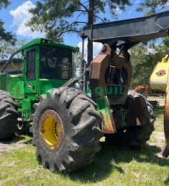 Skidder, Jhon Deere 648L com guincho